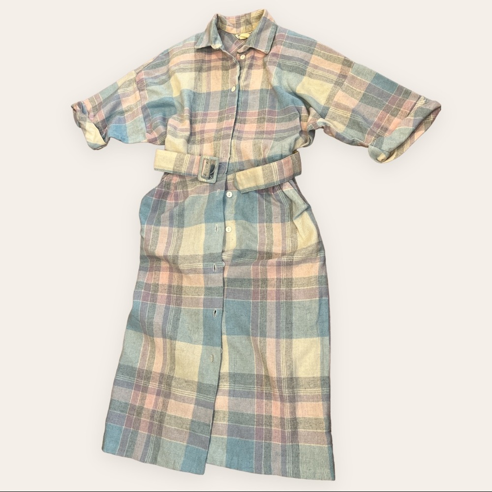 Pea Patch New York Women's Dress Pink Prairie size 5 Pastel Color Vintage